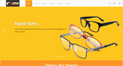 Desktop Screenshot of kumaropticals.com